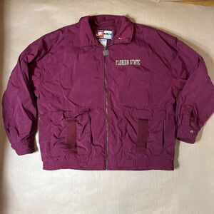 vintage Nike florida state Jacket FSU Team‎ Nike Puffer Winter Jacket Rare Sz XL